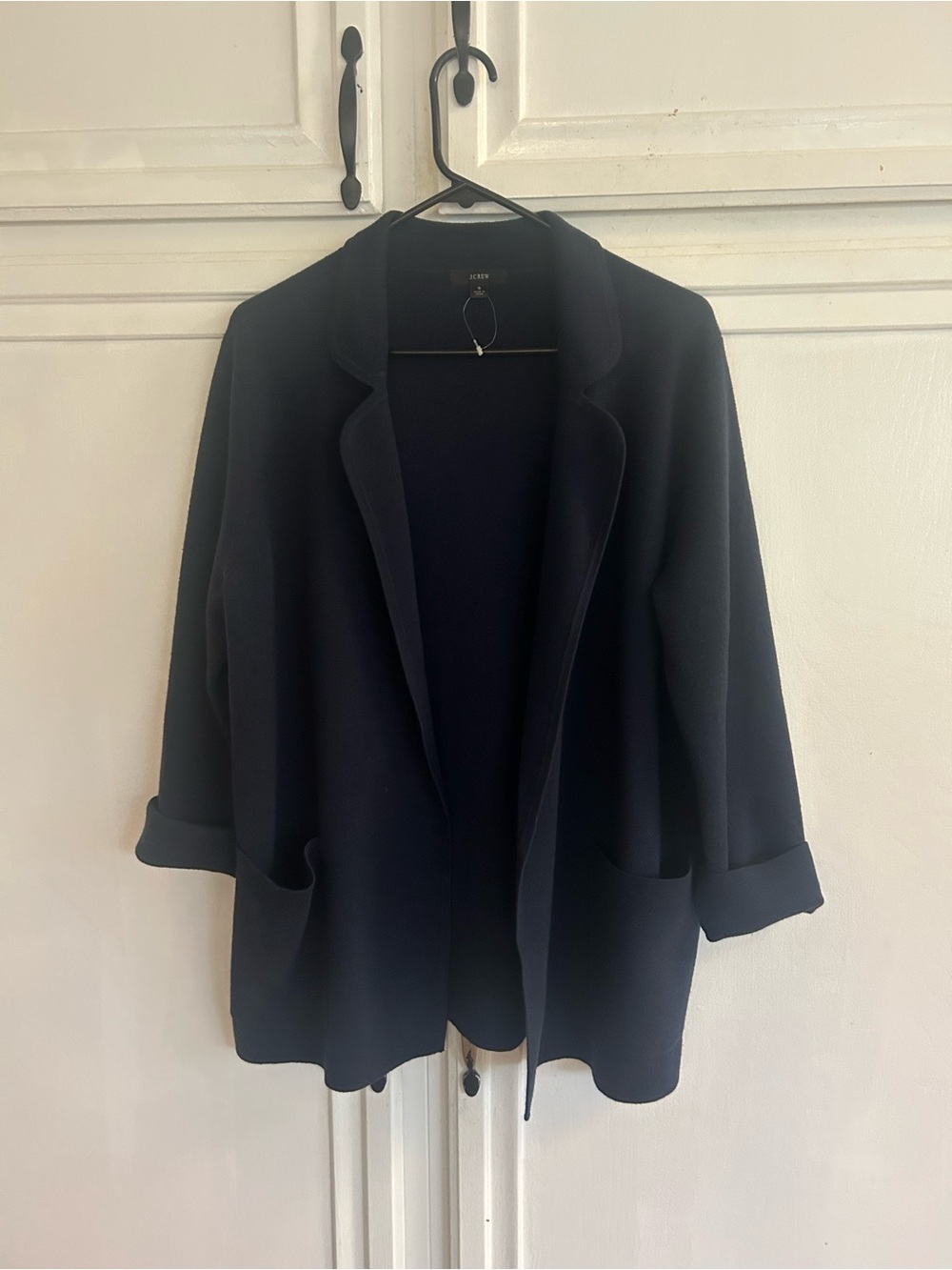 J. Crew Navy Open-Front Blazer Jacket
NWOT
